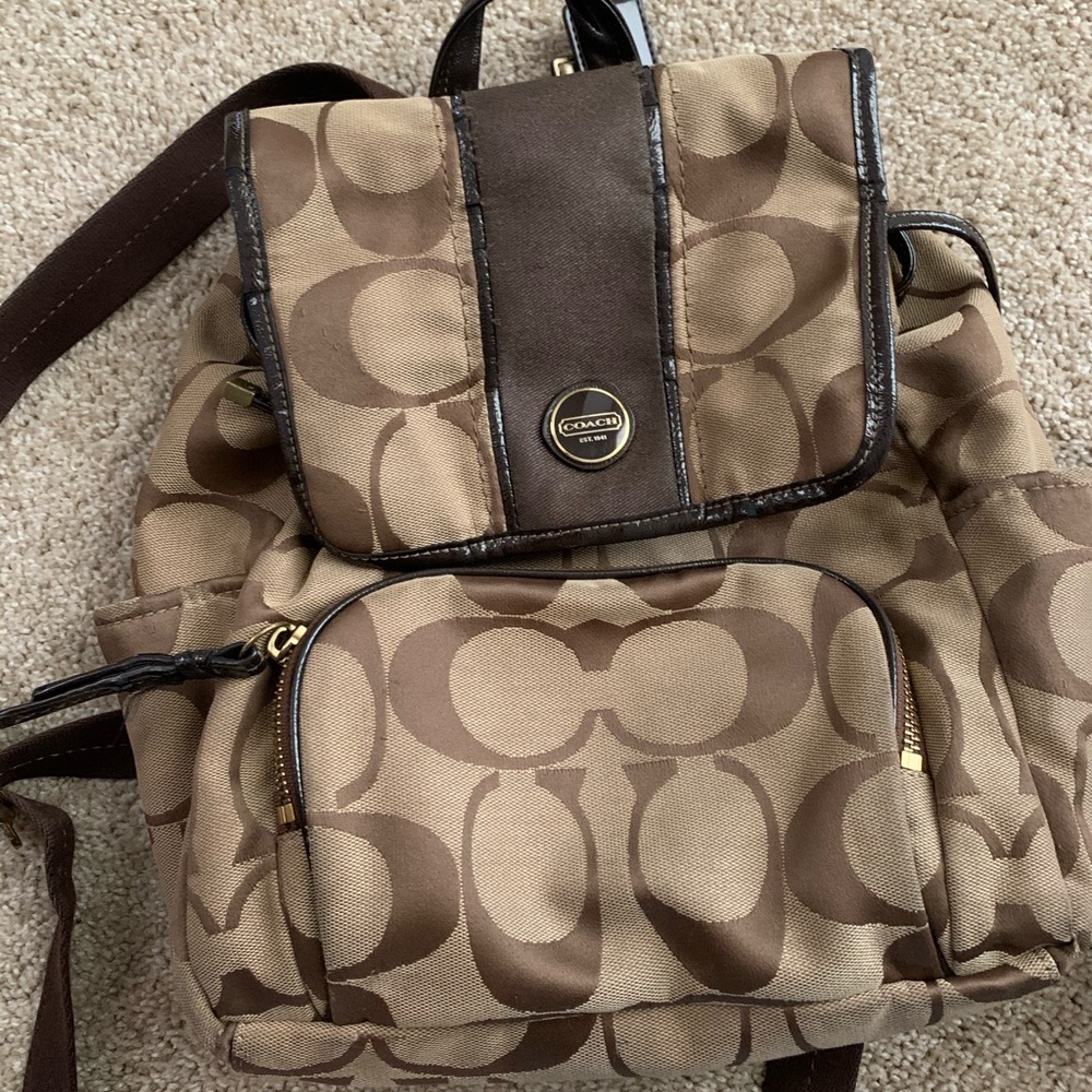 Canvas Coach Backpack
